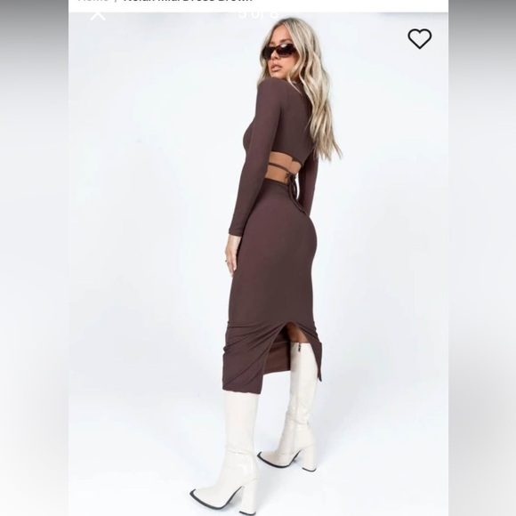 Princess Polly Midi Dress - Picture 2 of 7